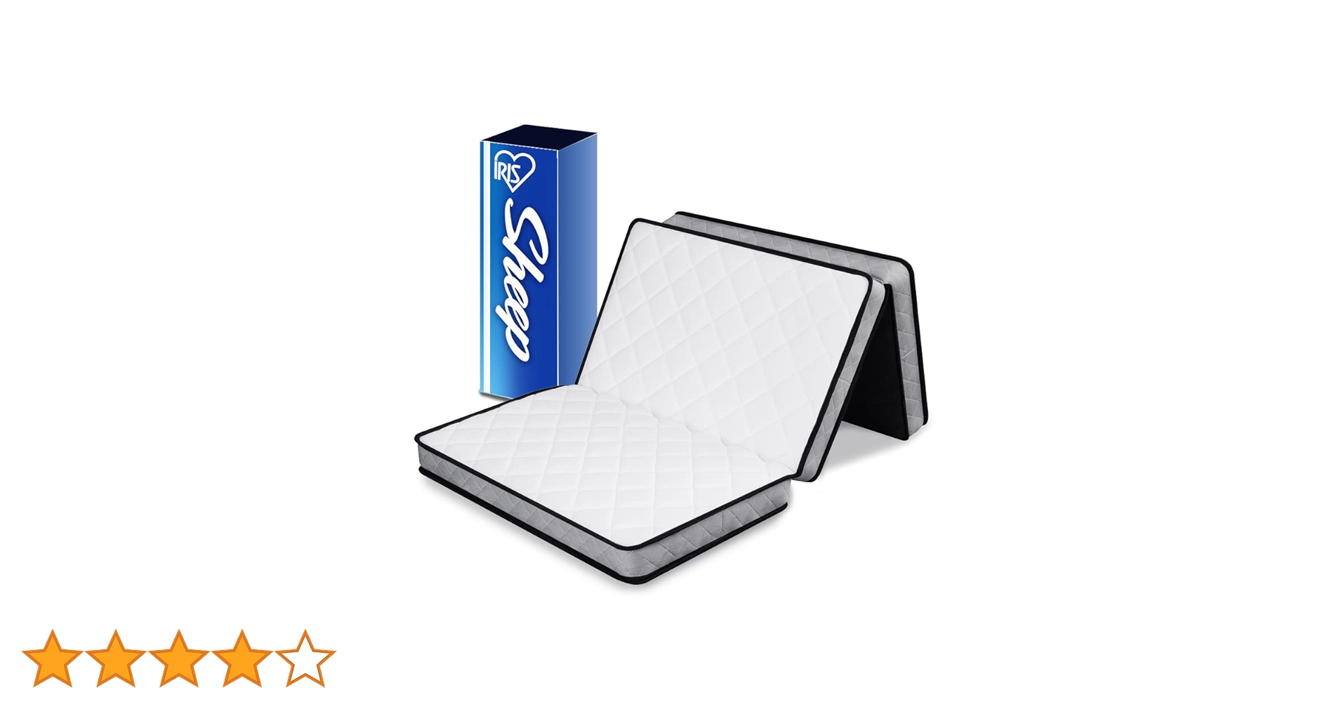 アイリスオーヤマ Sheep ポケットコイルマットレス　３つ折 マットレス シングル 三つ折り ポケットコイル 厚さ11㎝ Sheep